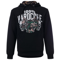 Hoodie 100% Hardcore Army Dogs