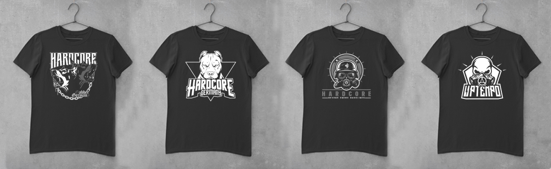 Hardcore und Gabber Shirts